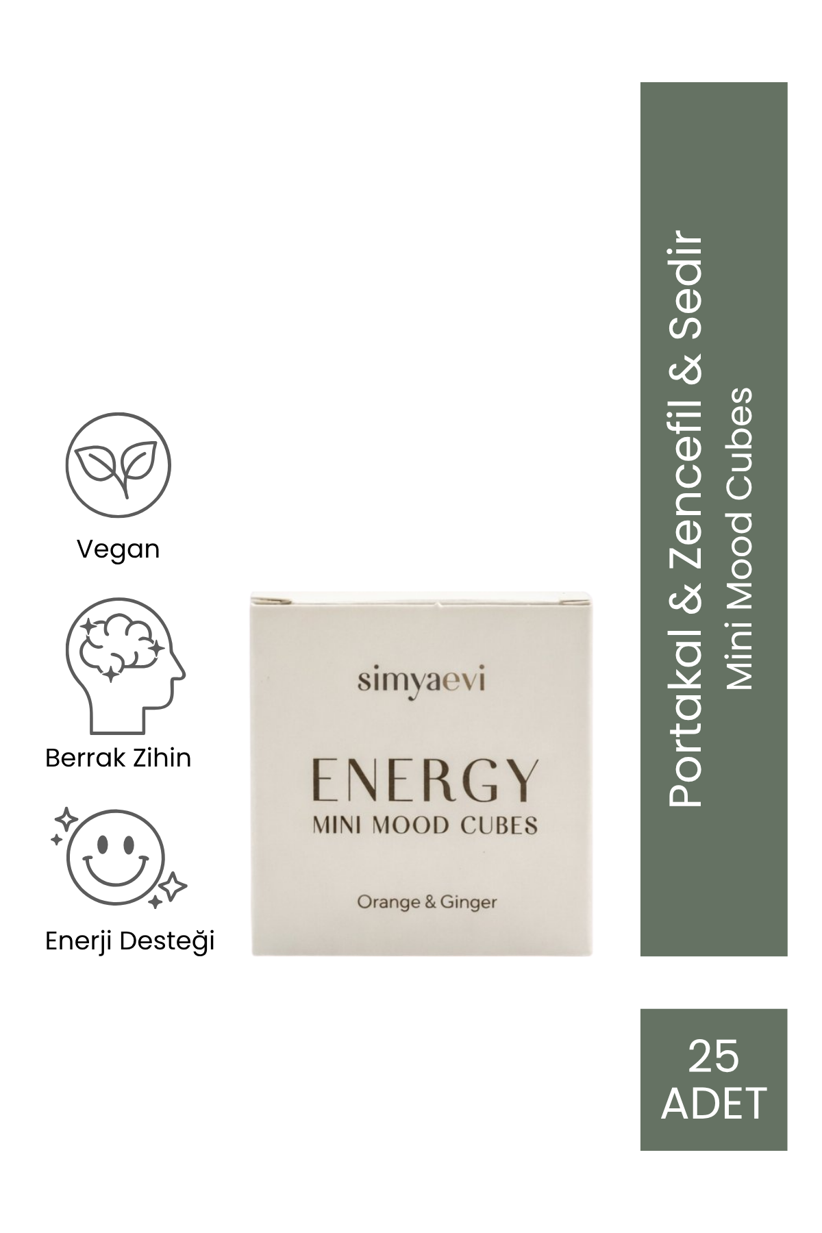Mini Mood Cubes - Energy - Simya Evi - Yağ Karışımları