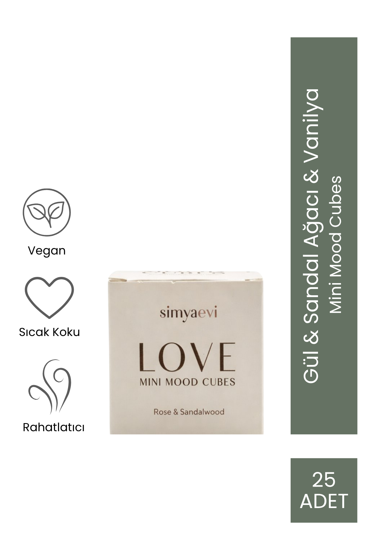 Mini Mood Cubes - Love - Simya Evi - Yağ Karışımları