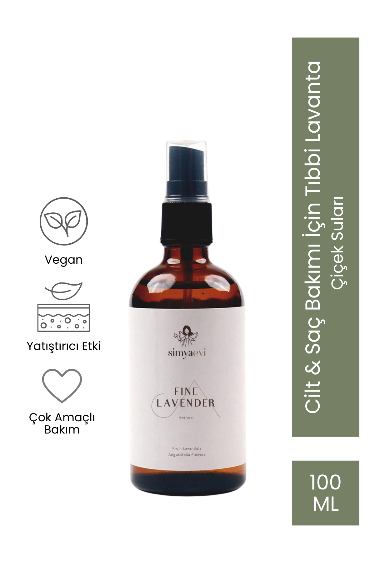 Tıbbi Lavanta Hidrolatı - Simya Evi - Çiçek Suları