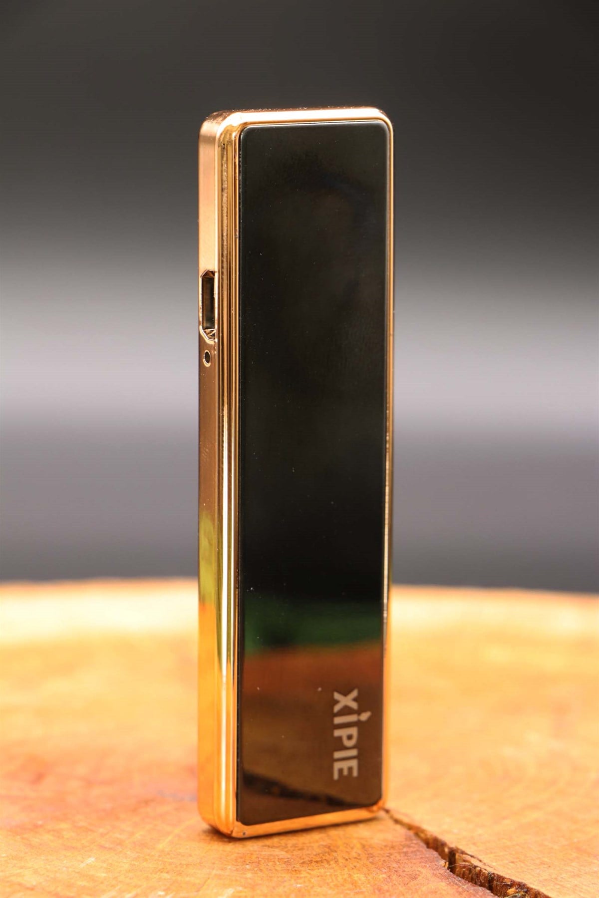 Gold-Gri Usb Şarjlı Çakmak