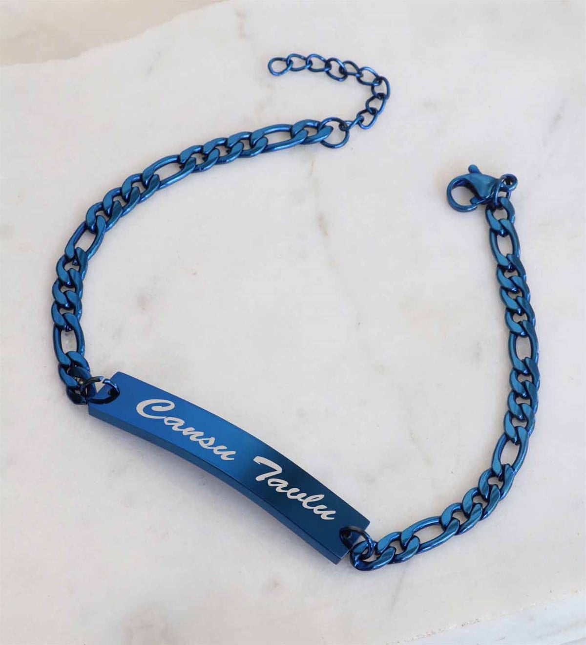 Kişiselleştirilebilir Unisex Çelik Bileklik