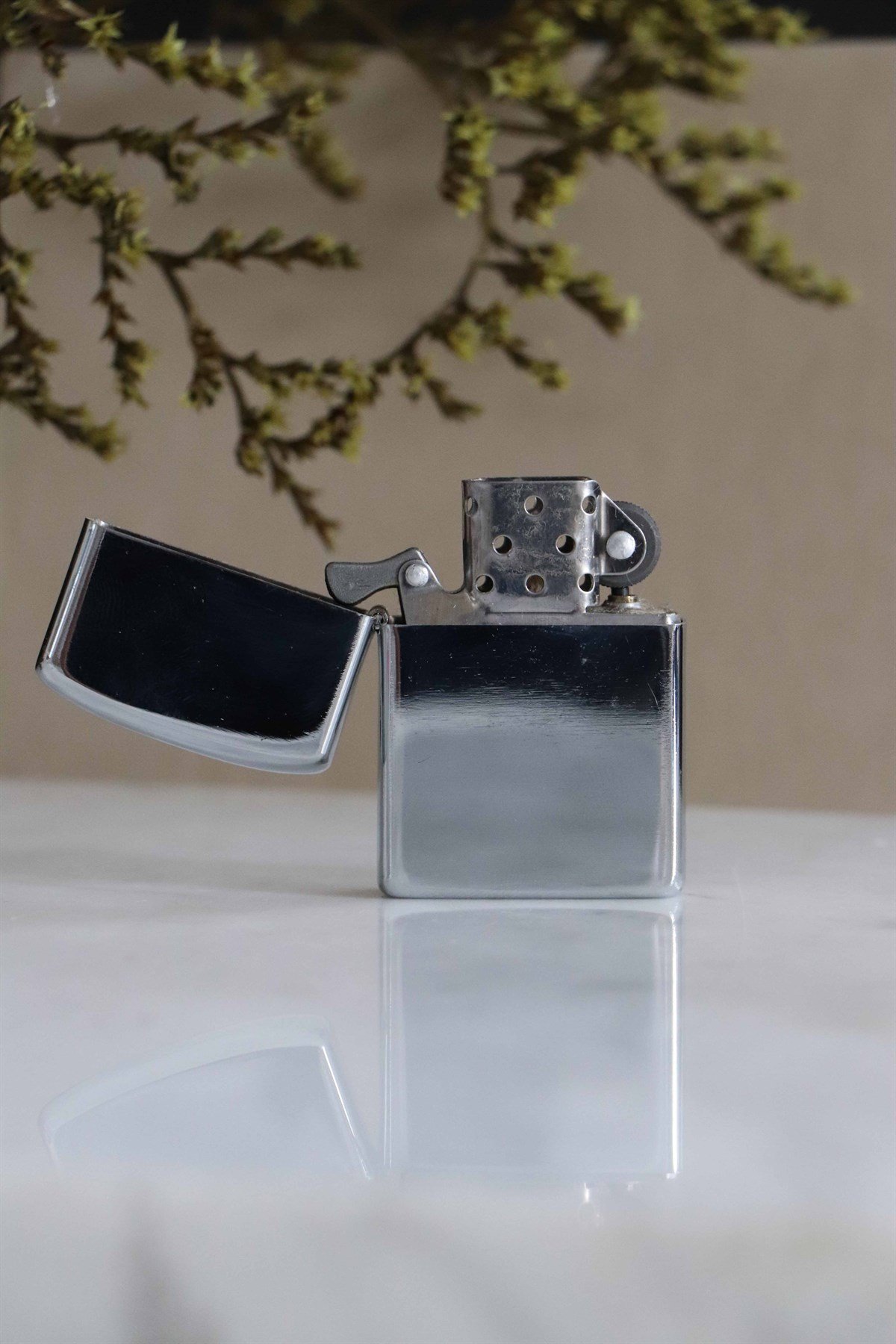 Kişiye Özel Silver Zippo Çakmak