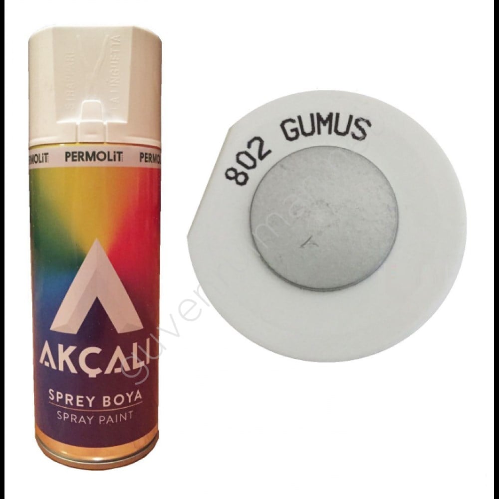 AKÇALI 802 GÜMÜŞ SPREY 400 ML