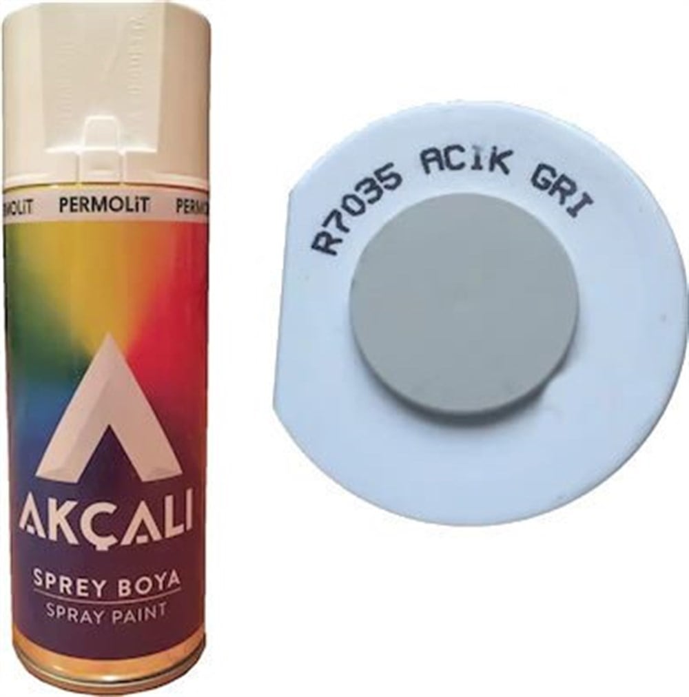 AKÇALI SPREY RAL 7035 AÇIK GRİ 400 ML