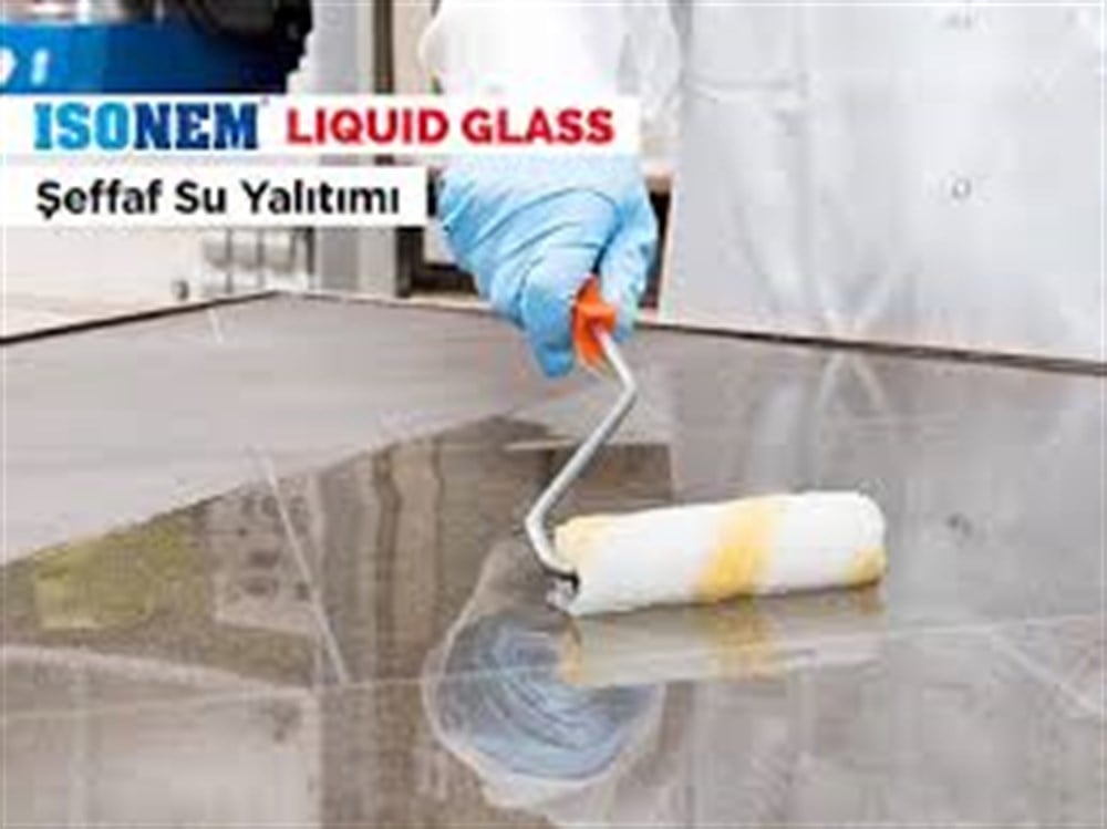 İSONEM LİQUİD GLASS SIVI CAM ZEMİN SU YALITIMI 4KG