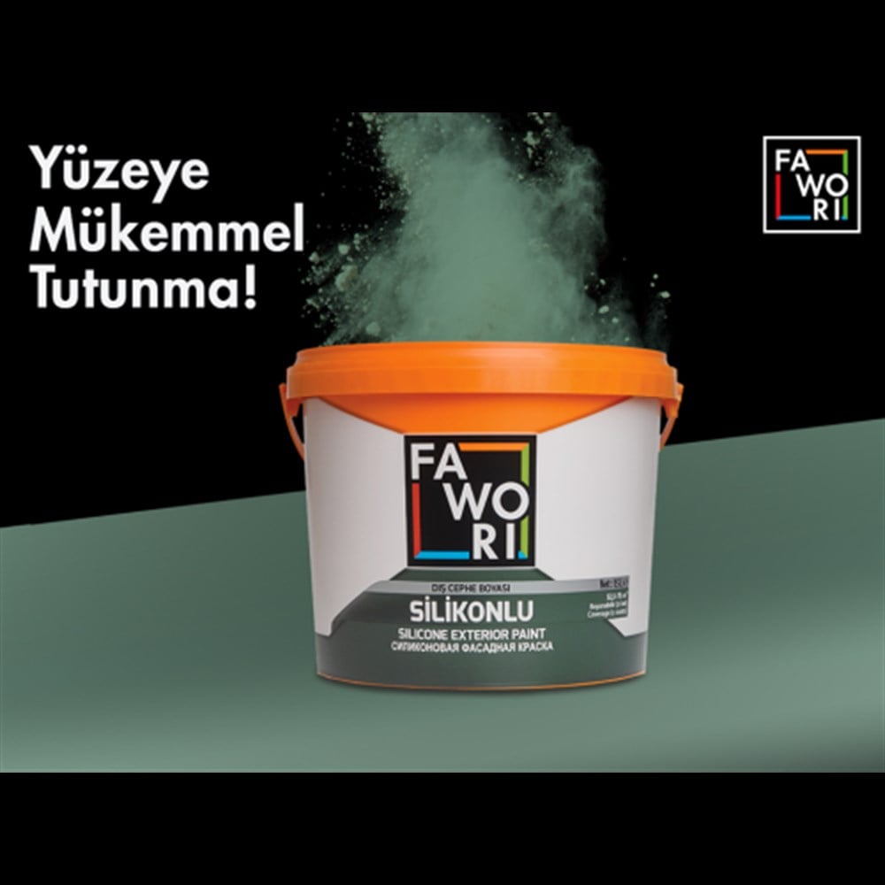 FAWORİ SİLİKONLU DIŞ CEPHE BOYA 15 LT