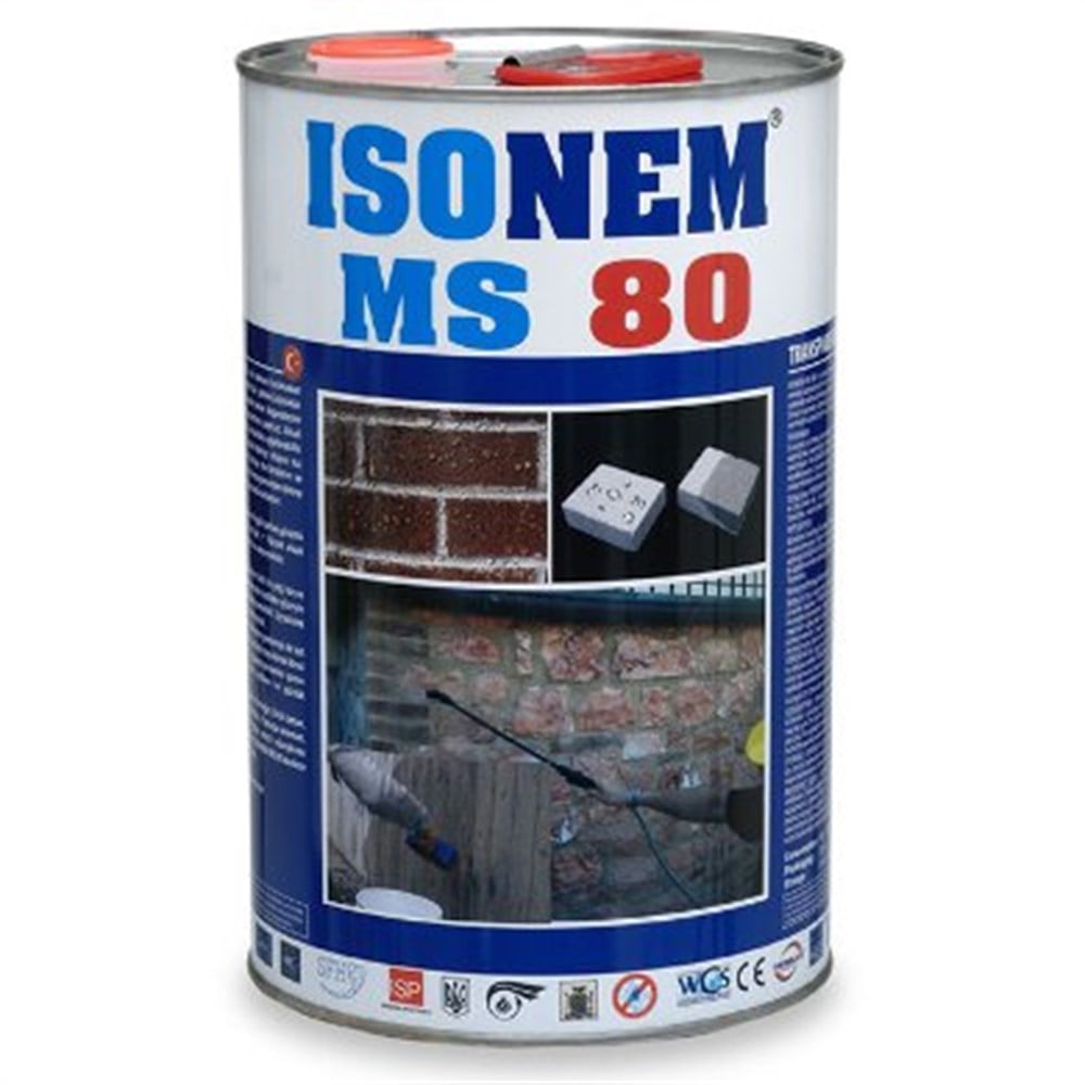 İSONEM MS 80 ŞEFFAF SU GEÇİRİMSİZ SIVI 3.5 LT
