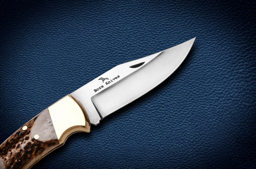 BORA M-206 BG BÜYÜK BOY SİVRİ AĞIZ BOYNUZ SAP ÇAKI