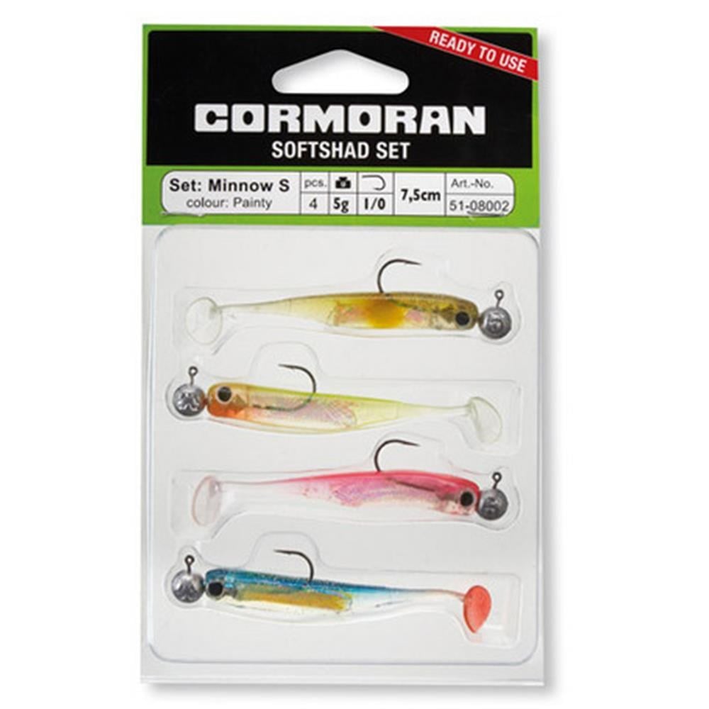 CORMORAN MİNNOW SOFT SHAD PAİNTY SİLİKON YEM