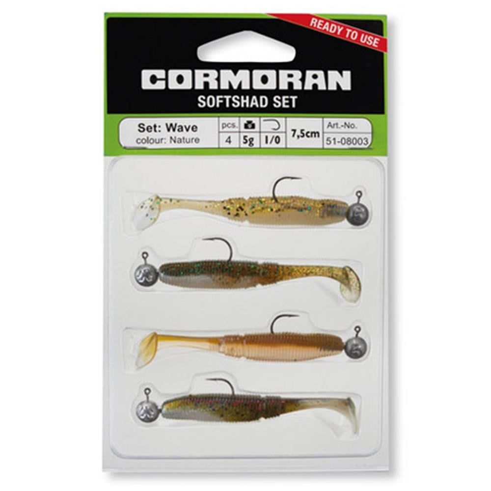CORMORAN WAVE SOFT SHAD NATURE SİLİKON YEM