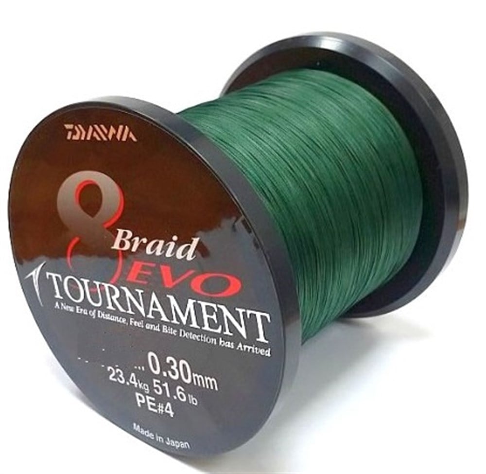 DAİWA TOURNAMENT 8 B EVO DG 1000MT BOBİN ÖRGÜ MİSİNA # 0,35 MM