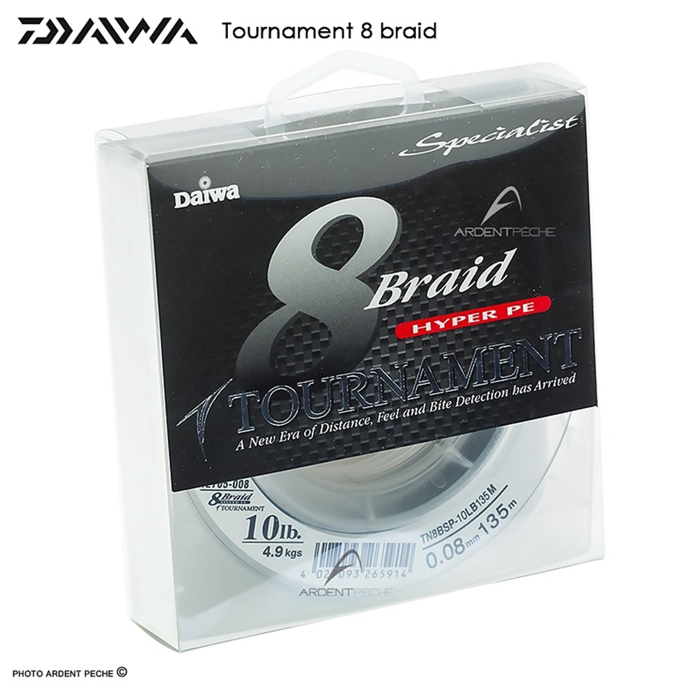 DAİWA TOURNAMENT BRAİD ÖRGÜ MİSİNA # 0,08 MM / 10 LBS 135 M