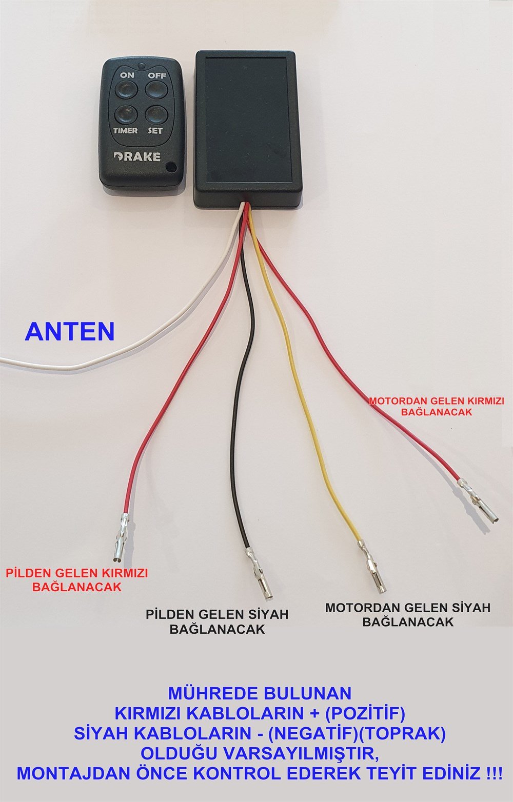 Drake Crazy Decoy Kanatlı Ördek Mühresi Uzaktan Kumanda Kiti Dogadayim.com