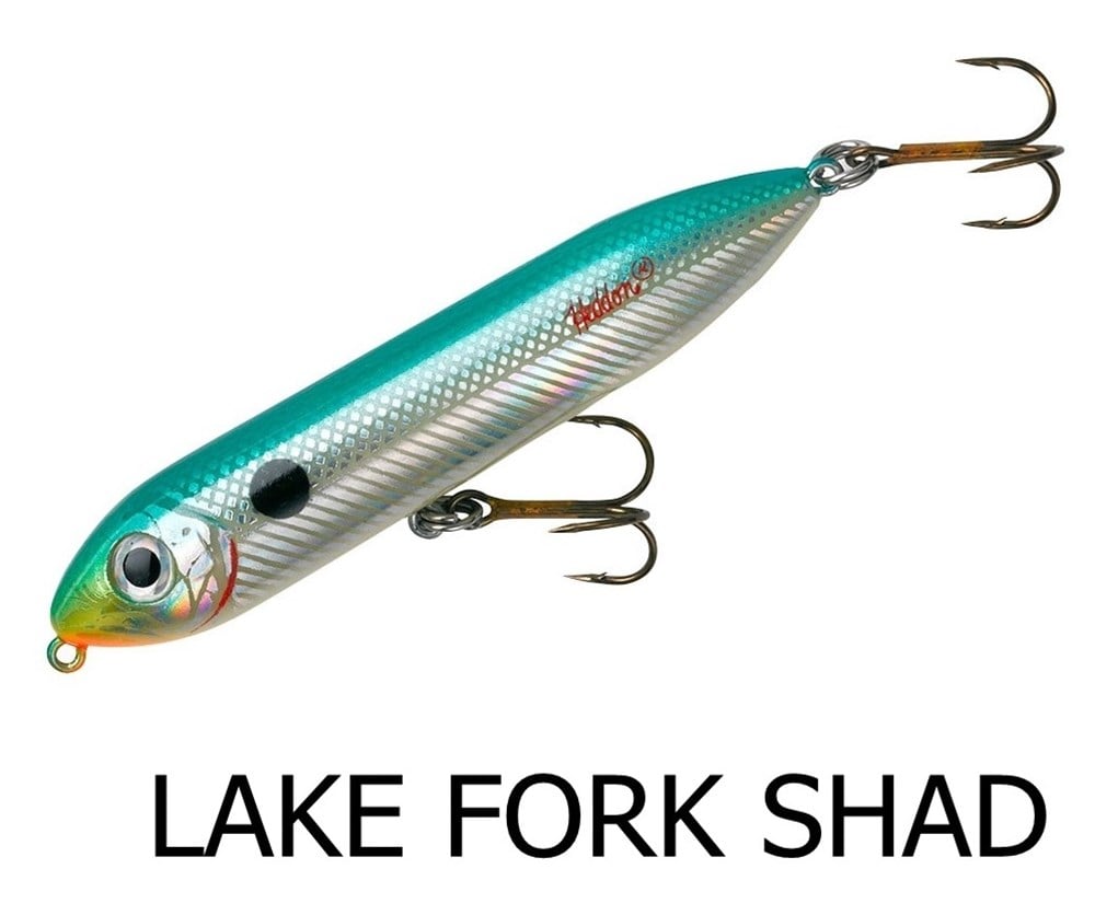 HEDDON SUPER SPOOK JR. SU ÜSTÜ SUNİ YEM LAKE FORK SHAD