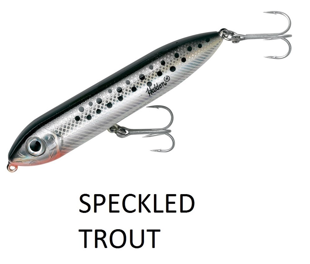 HEDDON SUPER SPOOK JR. SU ÜSTÜ SUNİ YEM SPECKLED TROUT
