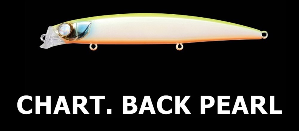 JACKALL RADA MİNNOW 114 MAKET BALIK # CHARTREUSE BACK PEARL