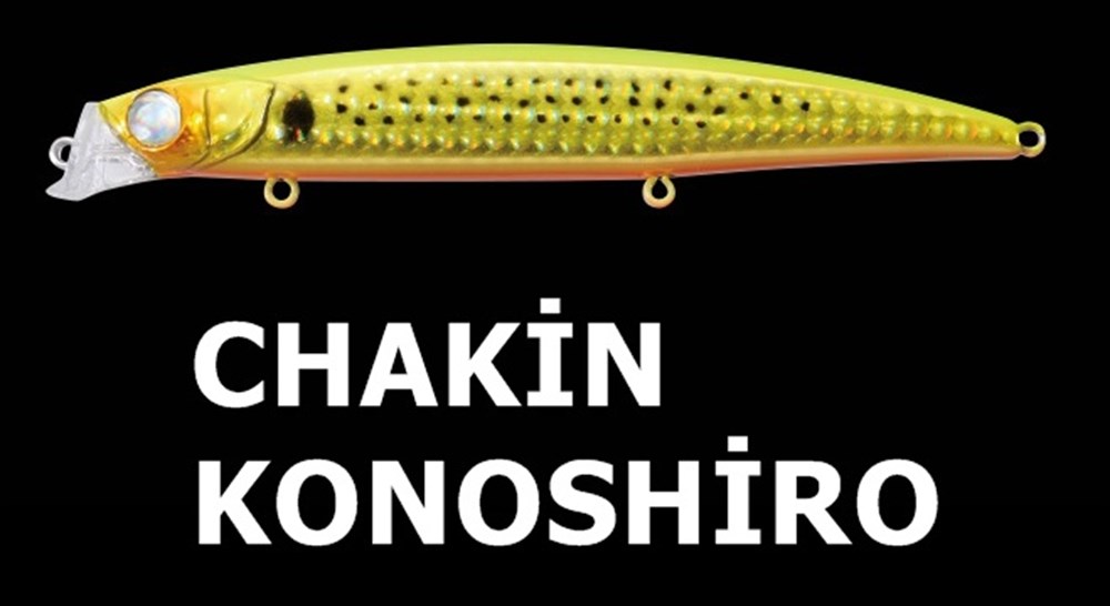 JACKALL RADA MİNNOW 114 MAKET BALIK # CHAKIN KONOSHIRO