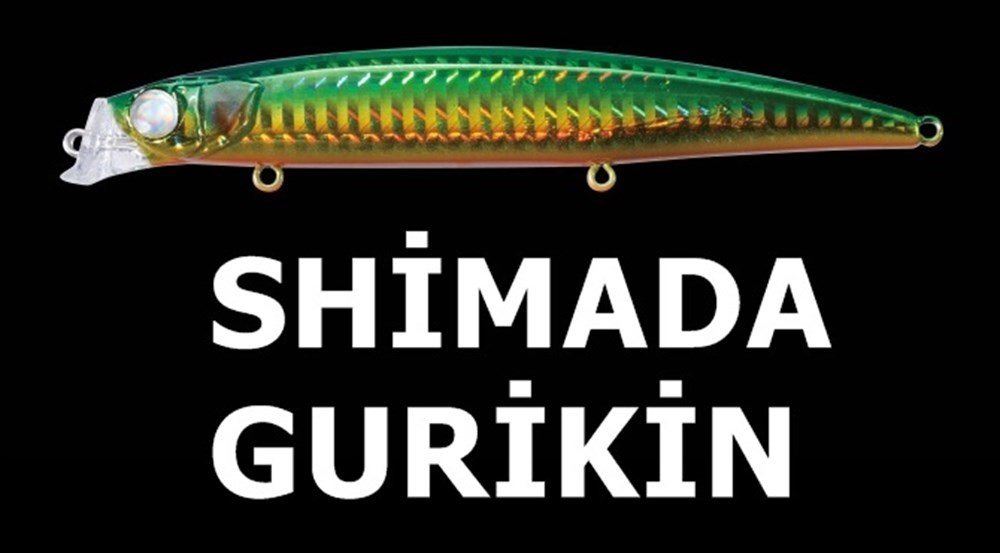 JACKALL RADA MİNNOW 114 MAKET BALIK # SHIMADA GURIKIN