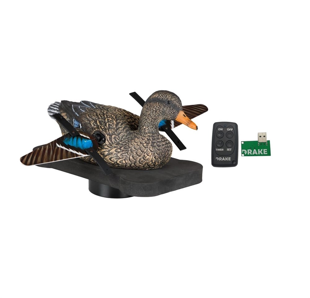 Lucky Duck Lucky Splasher Hd Hen Dişi Yüzen Kanatlı Ördek Mühresi #Uzaktan Kumandalı