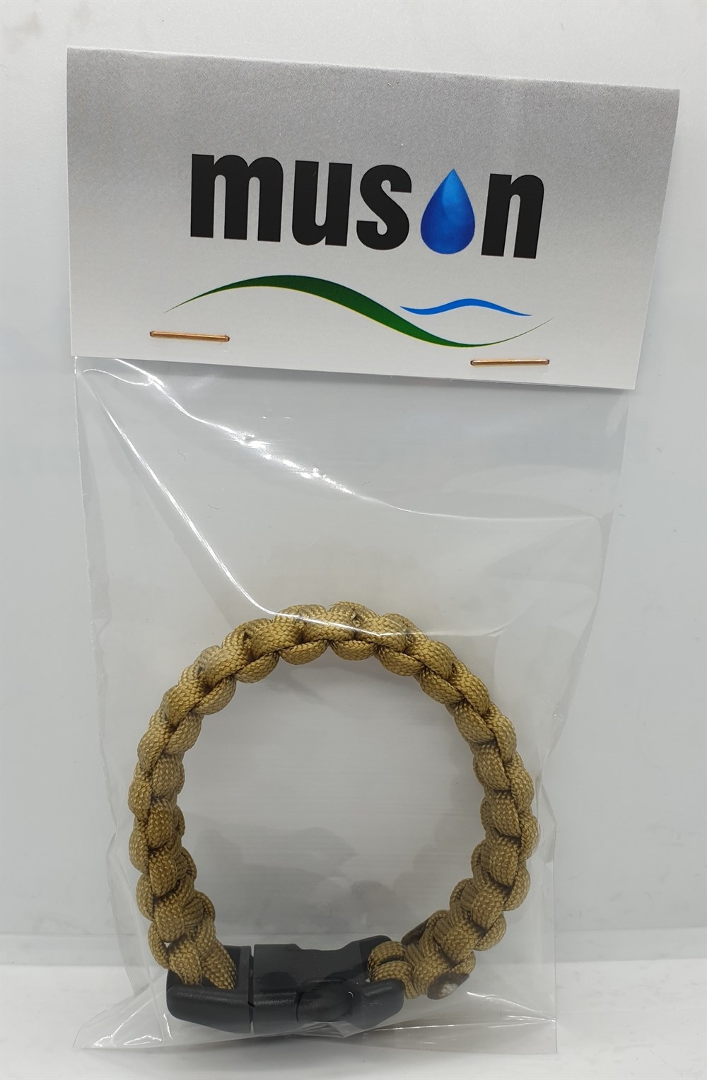 MUSON PARACORD BİLEKLİK #KOYU BEJ