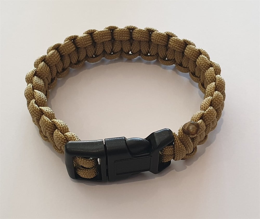 MUSON PARACORD BİLEKLİK #KOYU BEJ