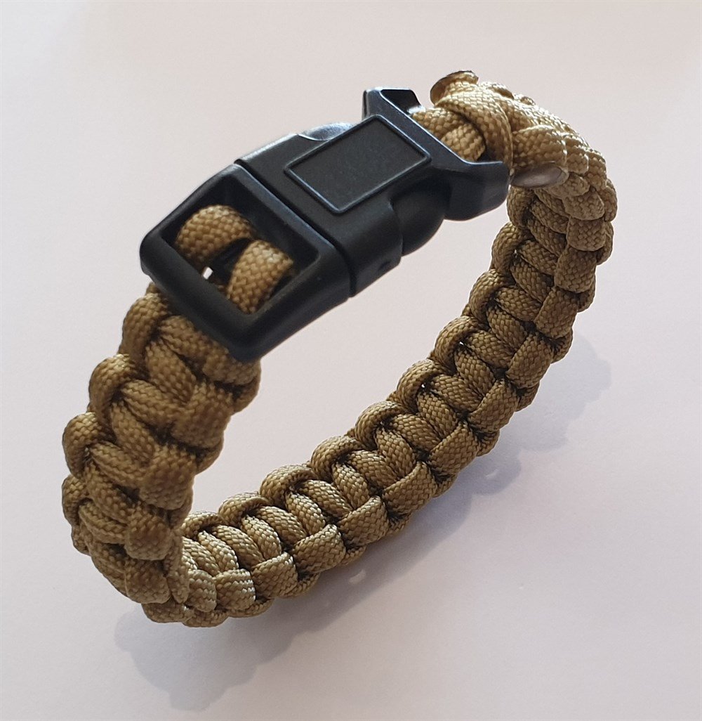 MUSON PARACORD BİLEKLİK #KOYU BEJ