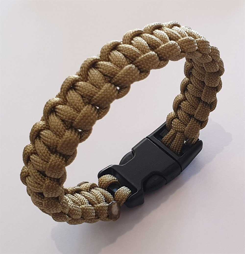 MUSON PARACORD BİLEKLİK #KOYU BEJ