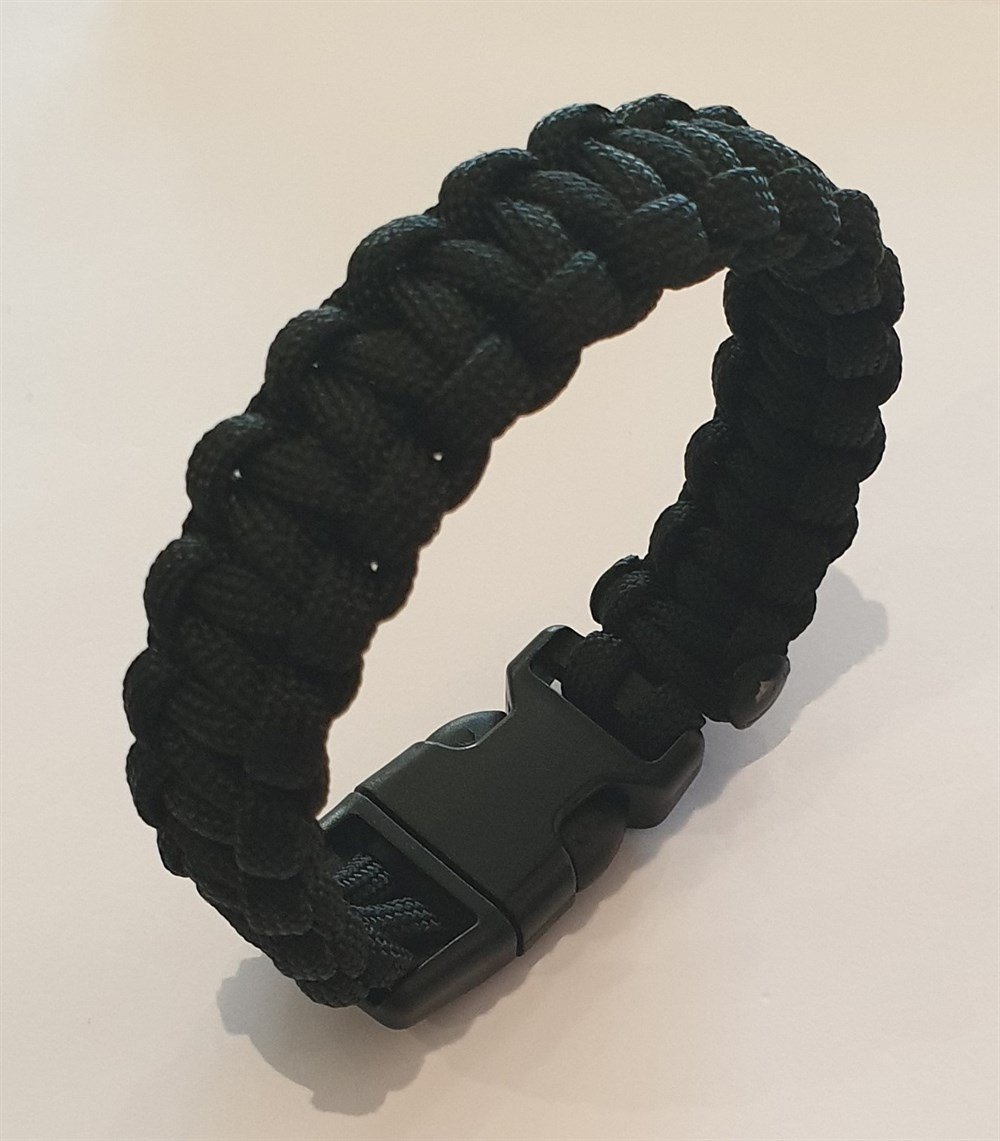 MUSON PARACORD BİLEKLİK #SİYAH
