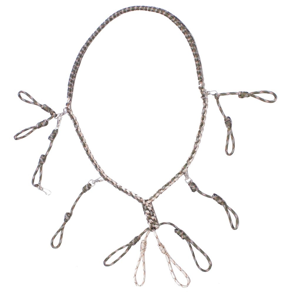 MUSON PARACORD EL ÖRGÜSÜ DÜDÜK ASKISI #CAMO GREEN - ÇÖL