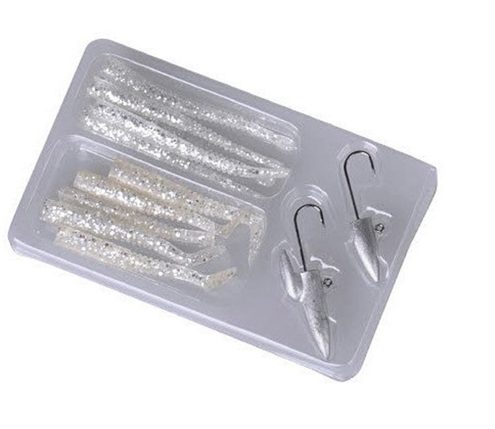 SAVAGE GEAR MİCRO SANDEEL KİT 12 ADET # SİLVER