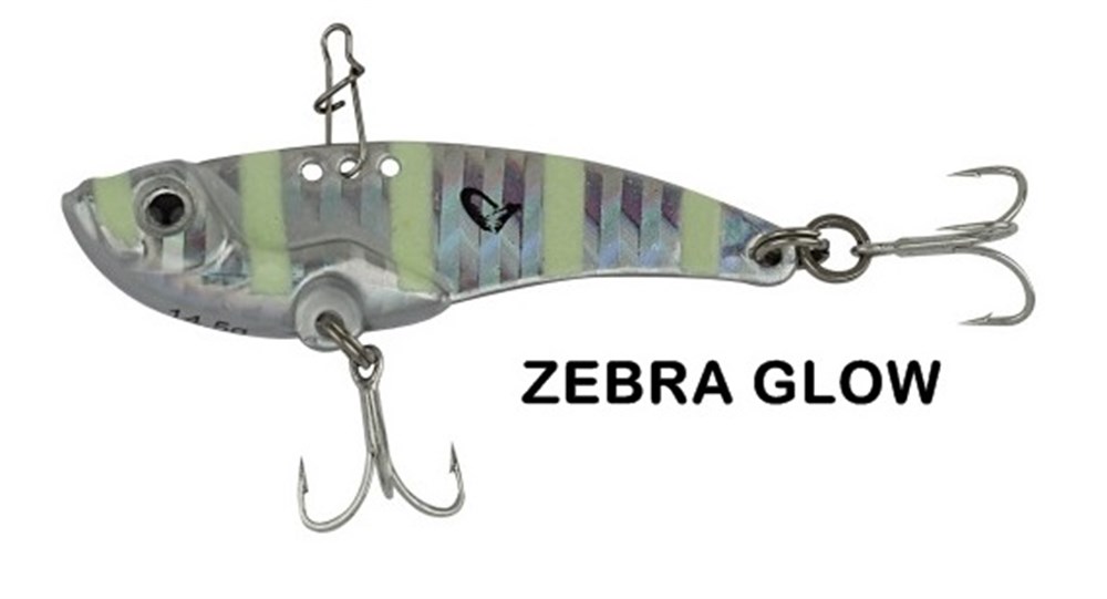 SAVAGEGEAR 3D VİB 8,5 GR VİBRASYON JİG  #ZEBRA GLOW