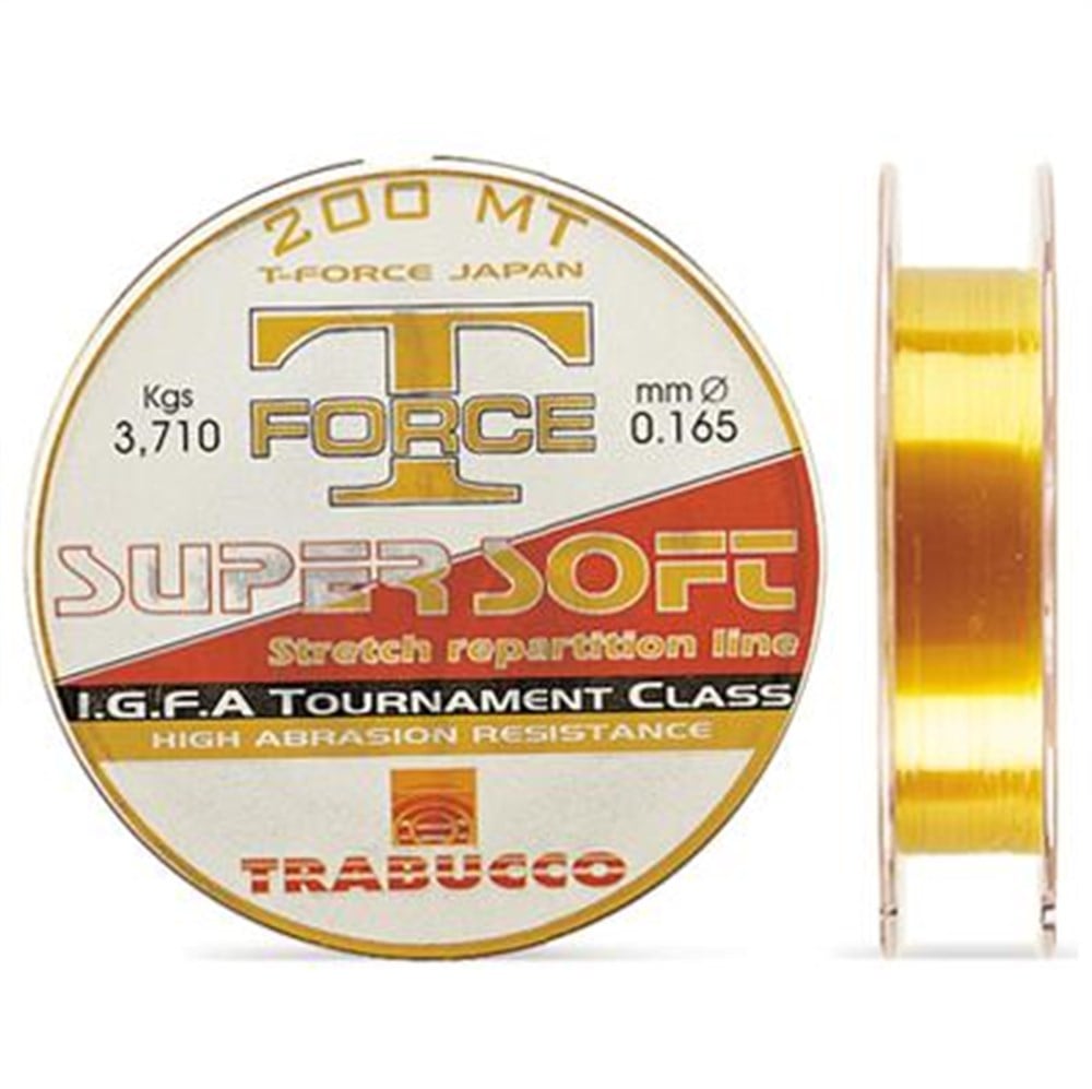 TRABUCCO TOURNAMENT SUPER SOFT 200 MT MİSİNA 0,35 MM