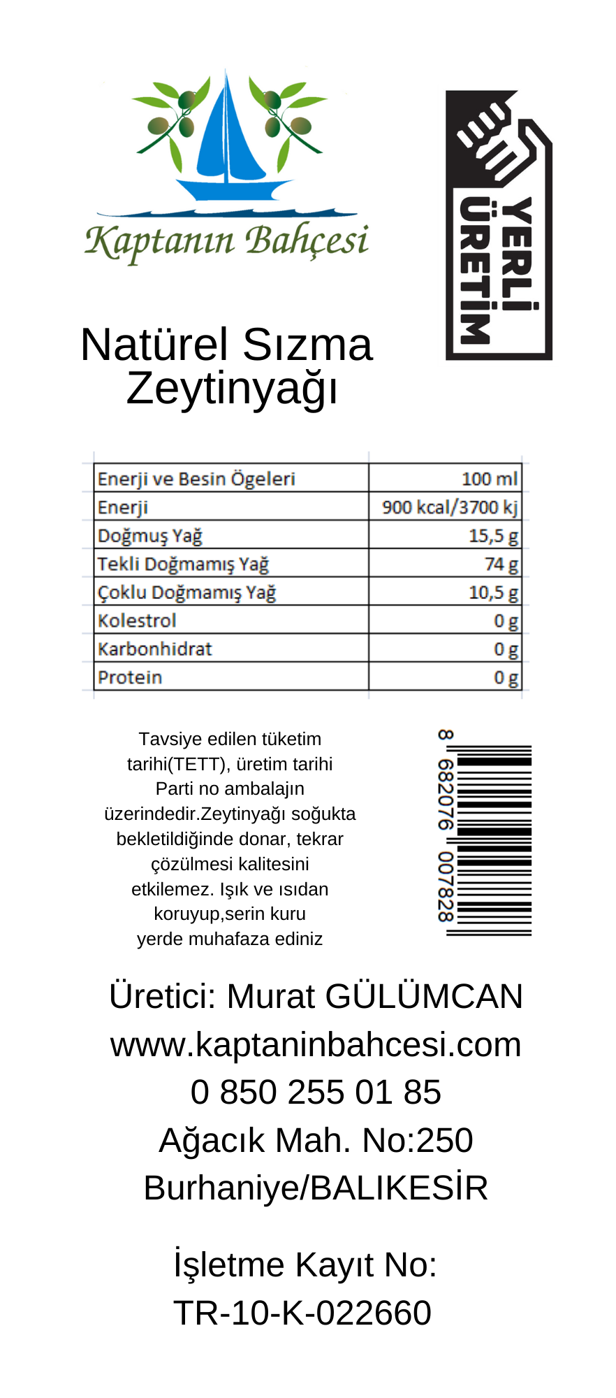 1LT CAM ŞİŞEDE SIZMA