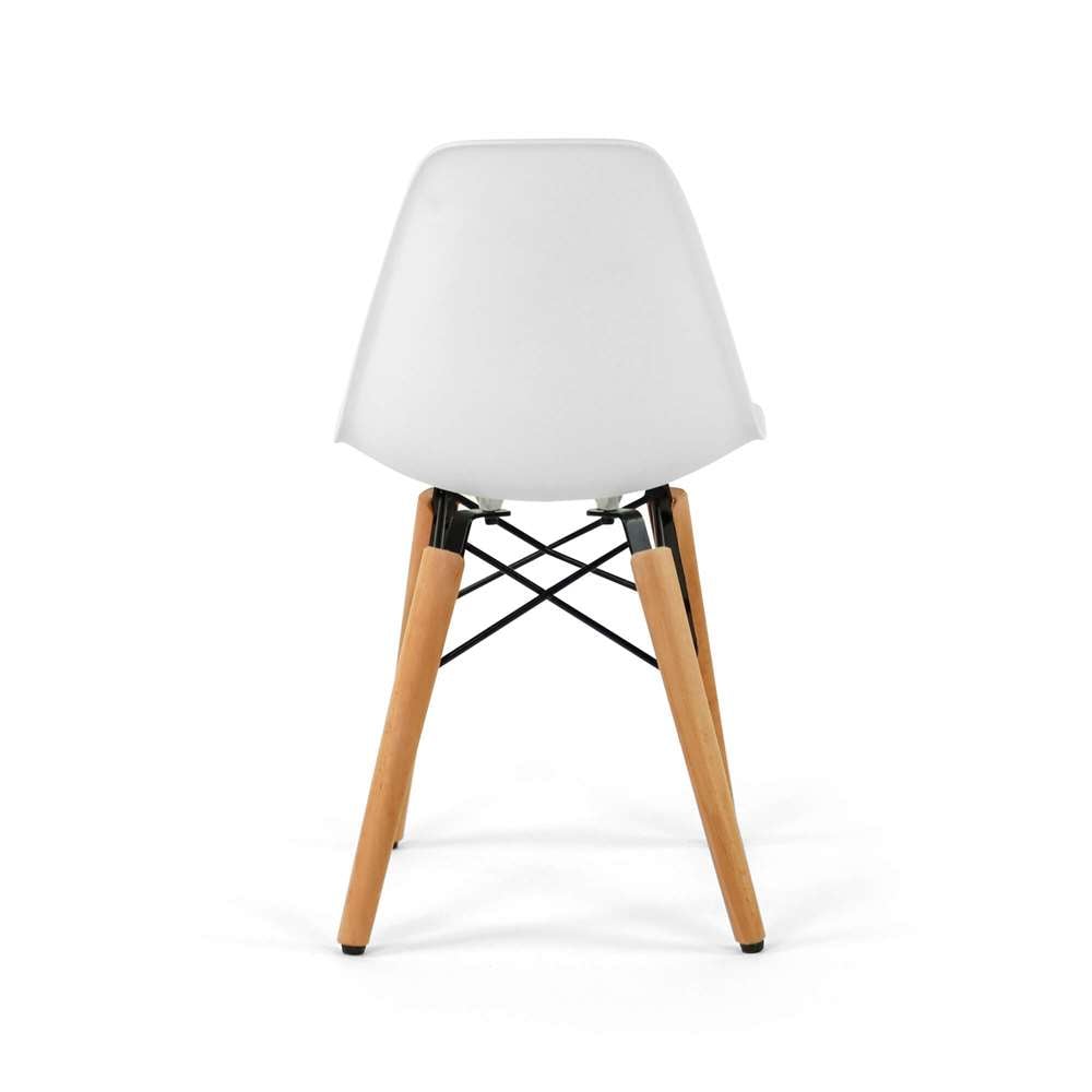 Seduna Eames Child Sandalye 2 Adet | Natural Ahşap Ayaklı