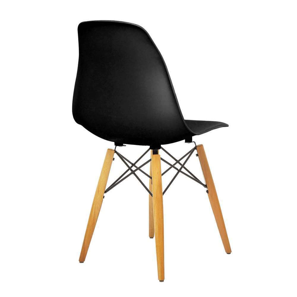 Seduna Eames Sandalye | Natural Ahşap Ayaklı
