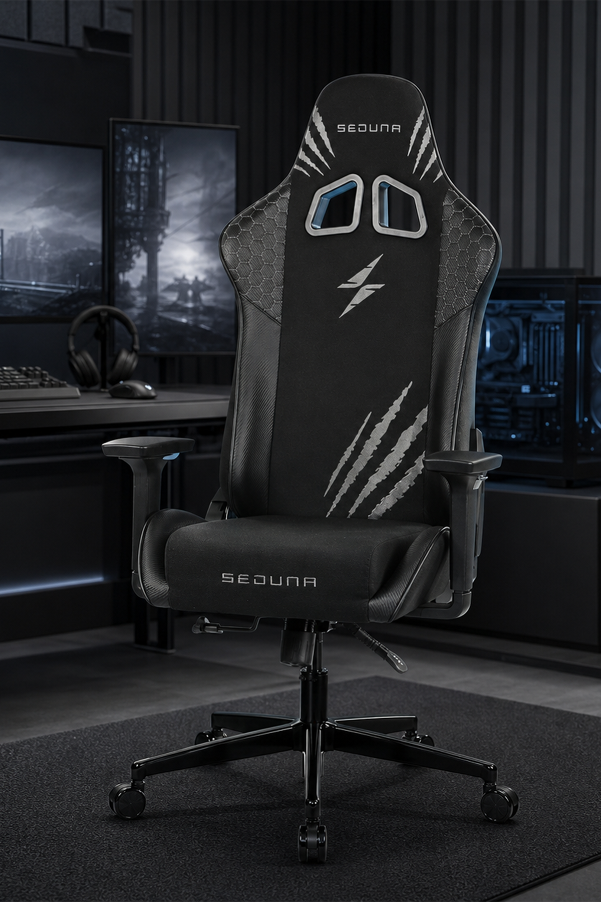 Seduna Kronos Carbon Premium Oyuncu Koltuğu | Gaming ChairSeduna Kronos Carbon Black Premium Oyuncu Koltuğu | Gaming Chair