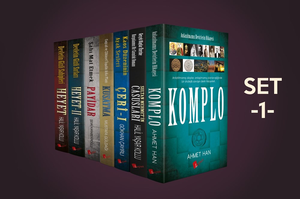 Lopus YayınlarıLopus Tarih Siyaset Set 1 (Toplam 8 Kitap)