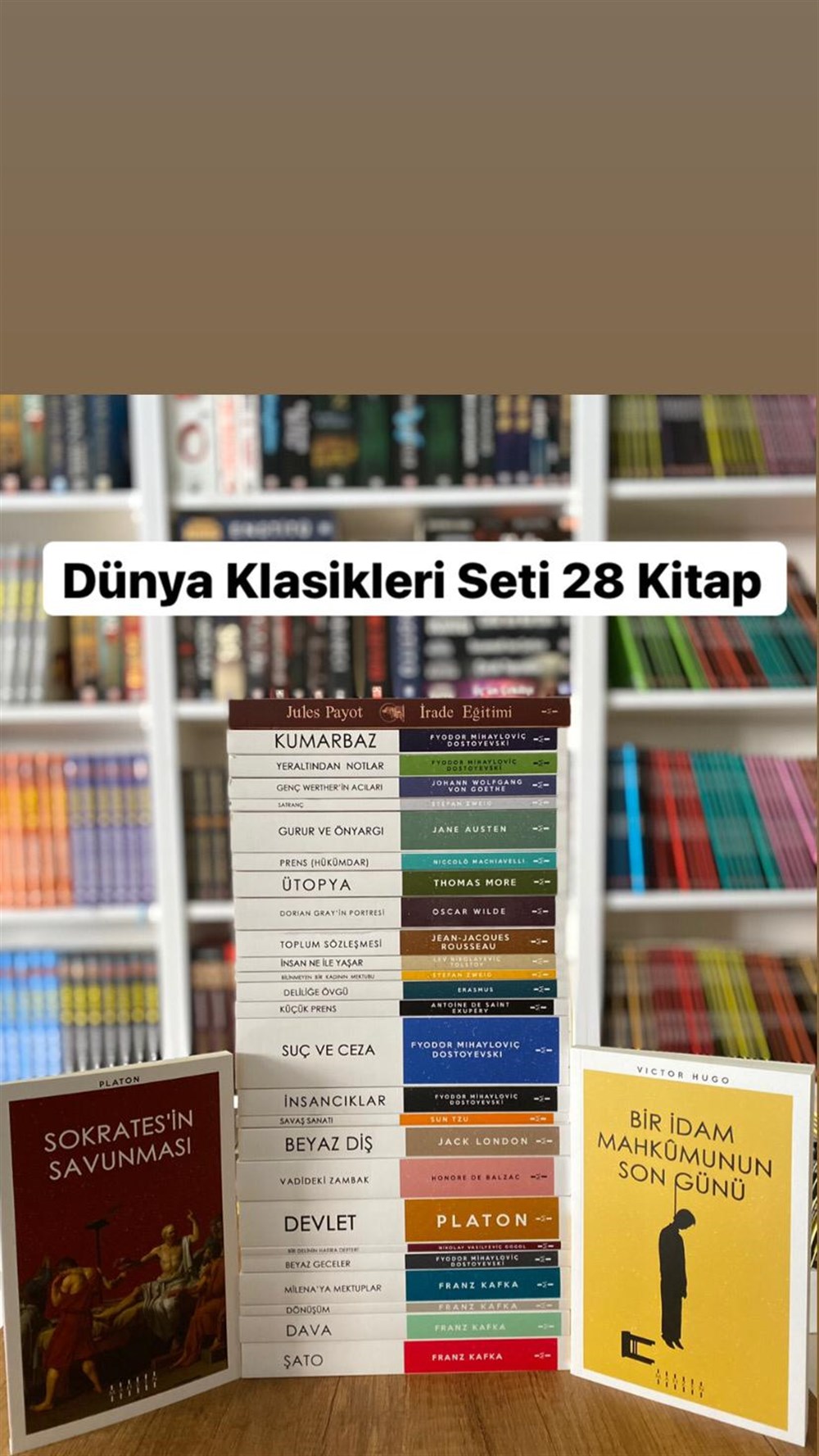 Mahzen YayınlarıDünya Klasikleri  28 Kitap Yeni