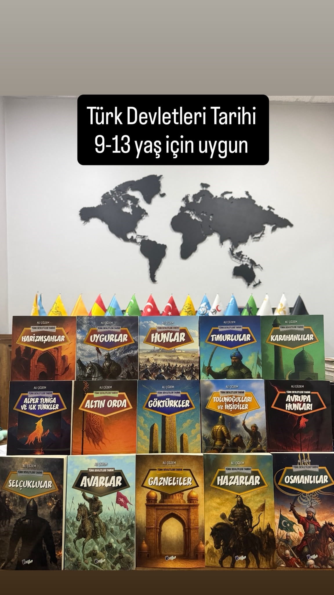 Lopus YayınlarıTürk Devletleri Tarihi Seti Çocuk Kitapları - 15 Kitap