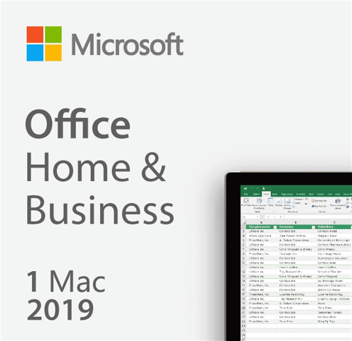 Microsoft Office | Ev ve İşMac için Microsoft Office Ev ve İş 2019 W6F-00552 (Elektronik Lisans)0889842336863