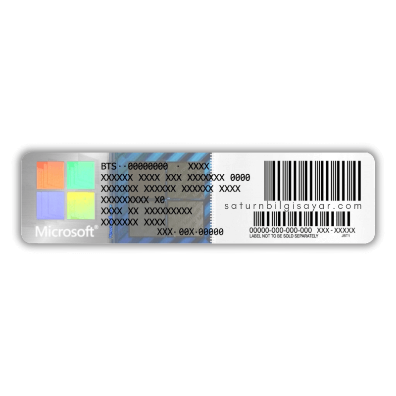 MicrosoftMicrosoft Windows 11 Pro Türkçe Oem (64 Bit) FQC-10556 Lisans Etiketiİşletim Sistemleri