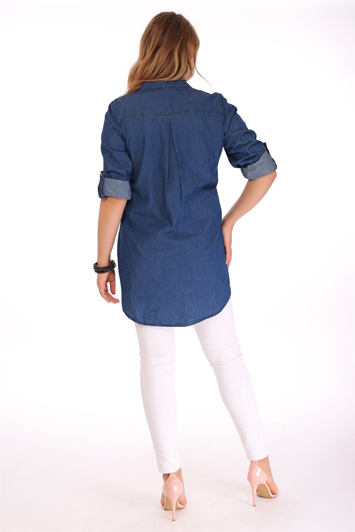 Lacivert Kot Tunik