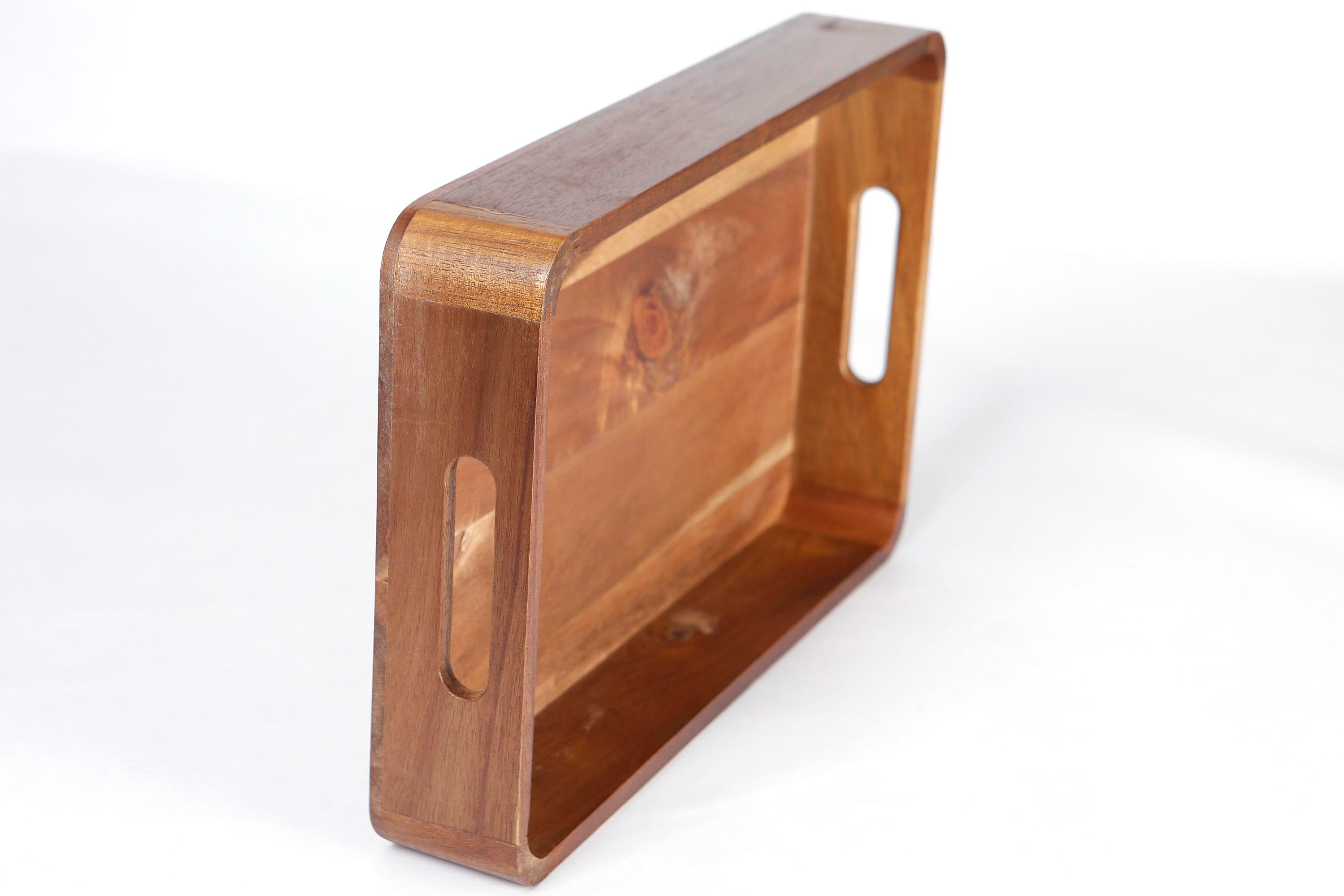 Metpoint Natura  Akasya Dikdörtgen Tepsi Küçük Boy