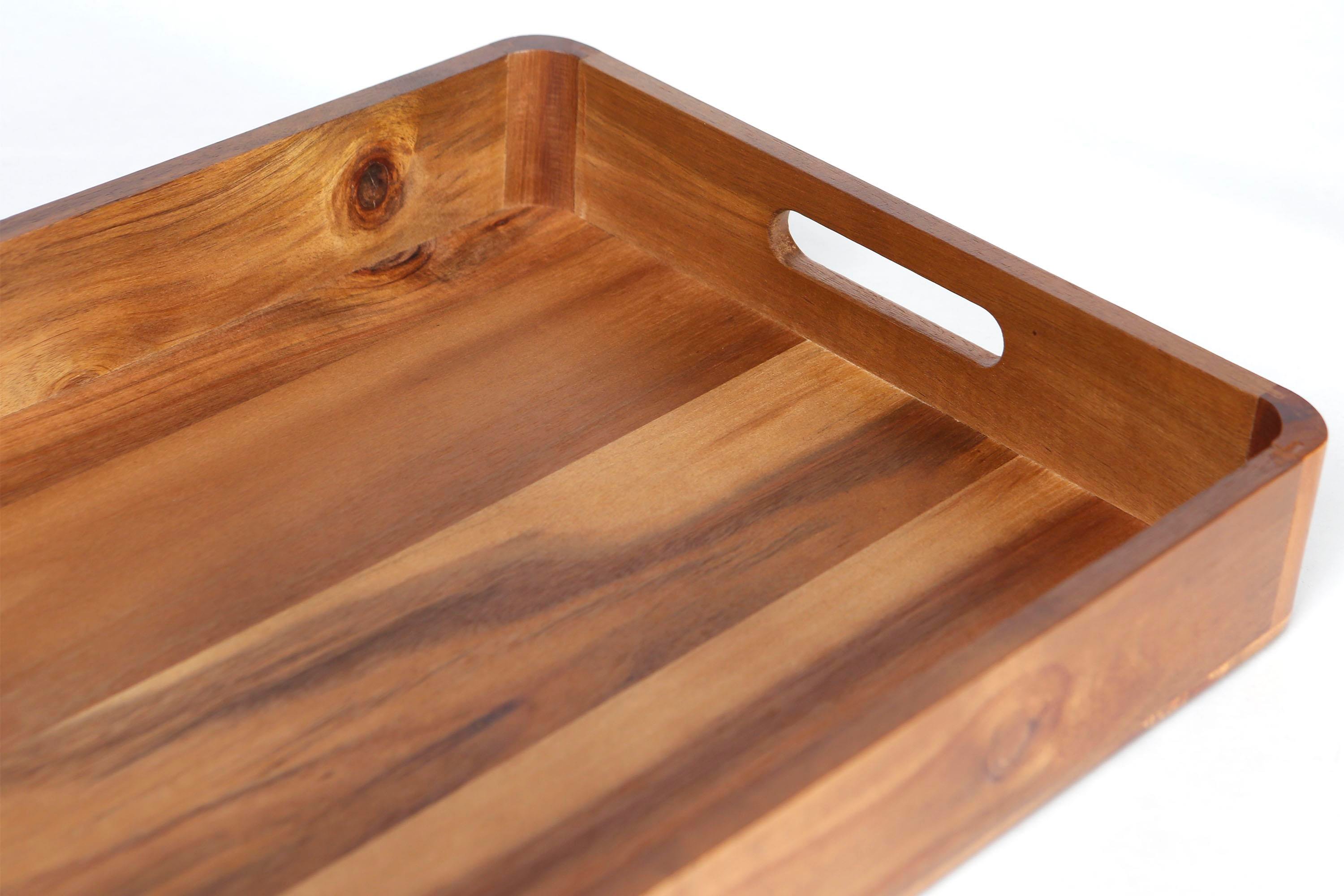 Metpoint Natura  Akasya Dikdörtgen Tepsi Büyük Boy