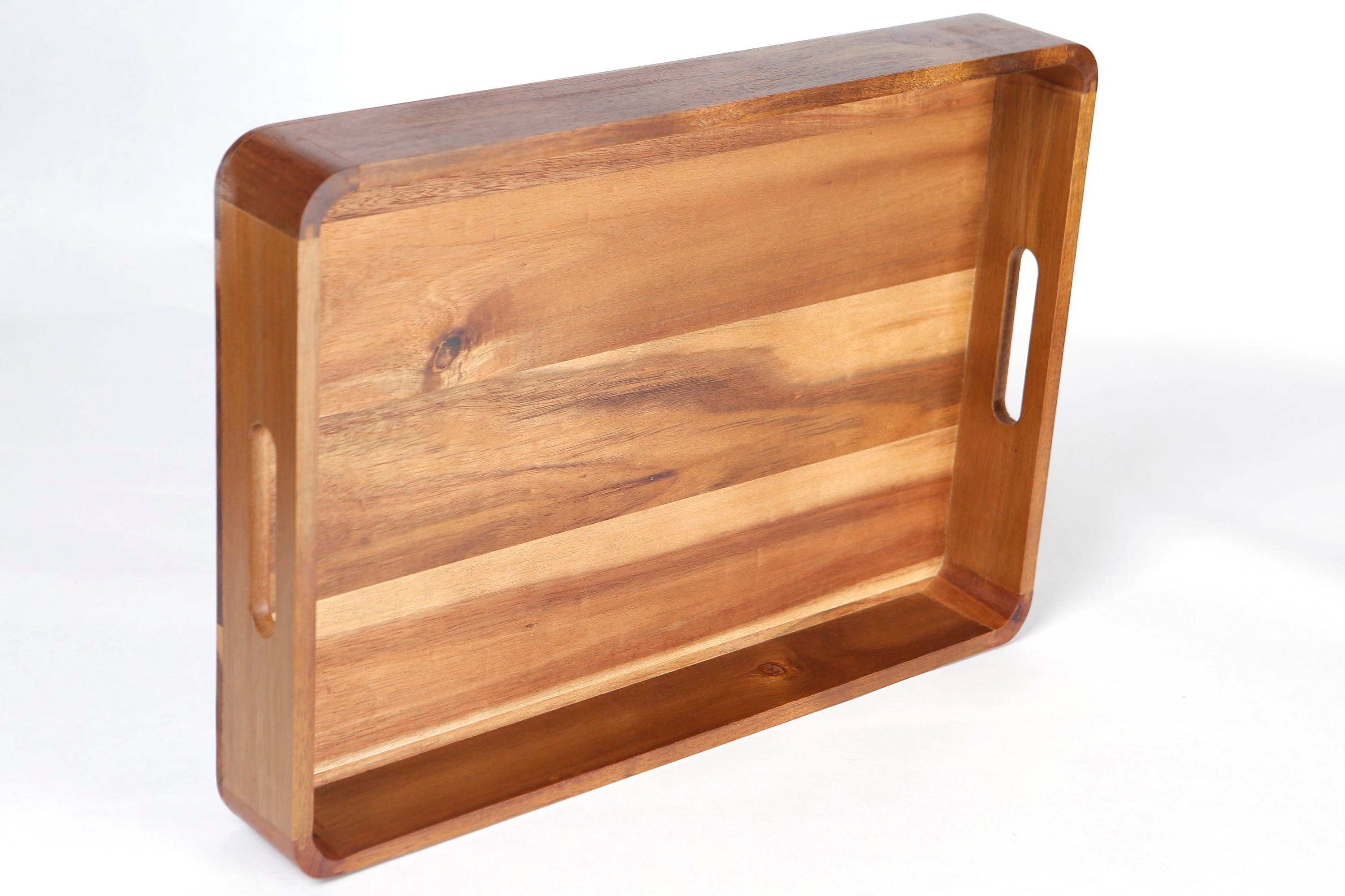 Metpoint Natura  Akasya Dikdörtgen Tepsi Büyük Boy