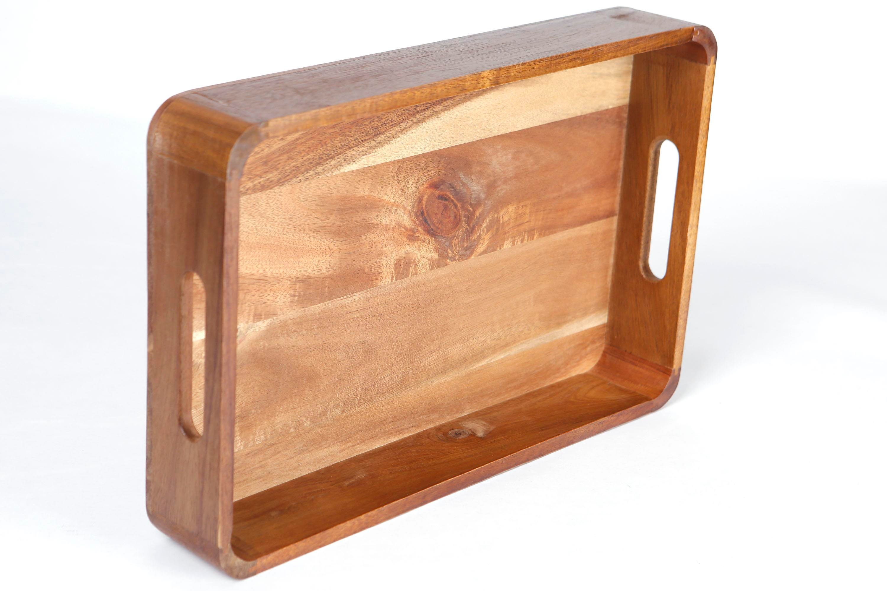 Metpoint Natura  Akasya Dikdörtgen Tepsi Küçük Boy