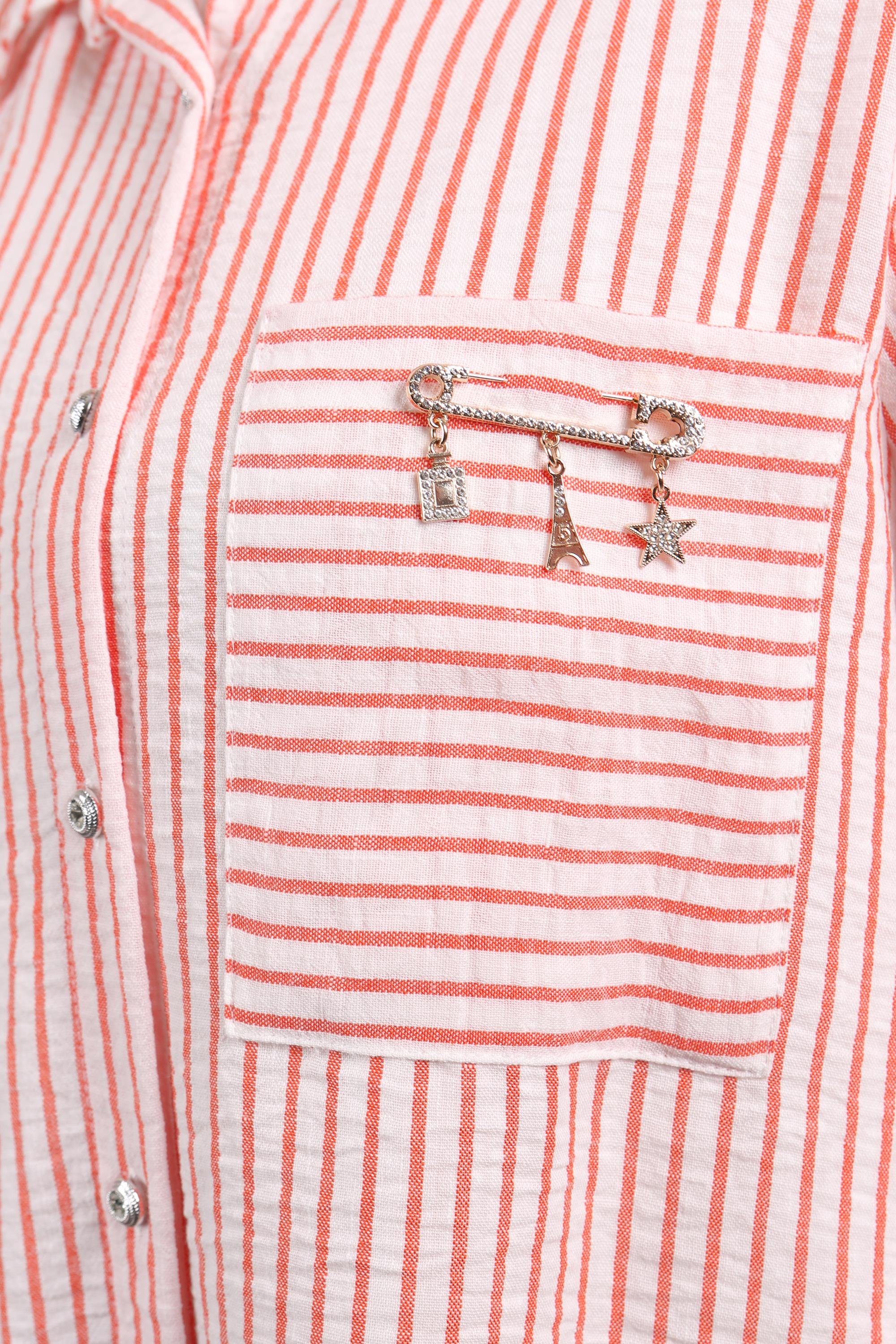 Trend42plus İskoç İğne Kristal Taşlı Detaylı Broş