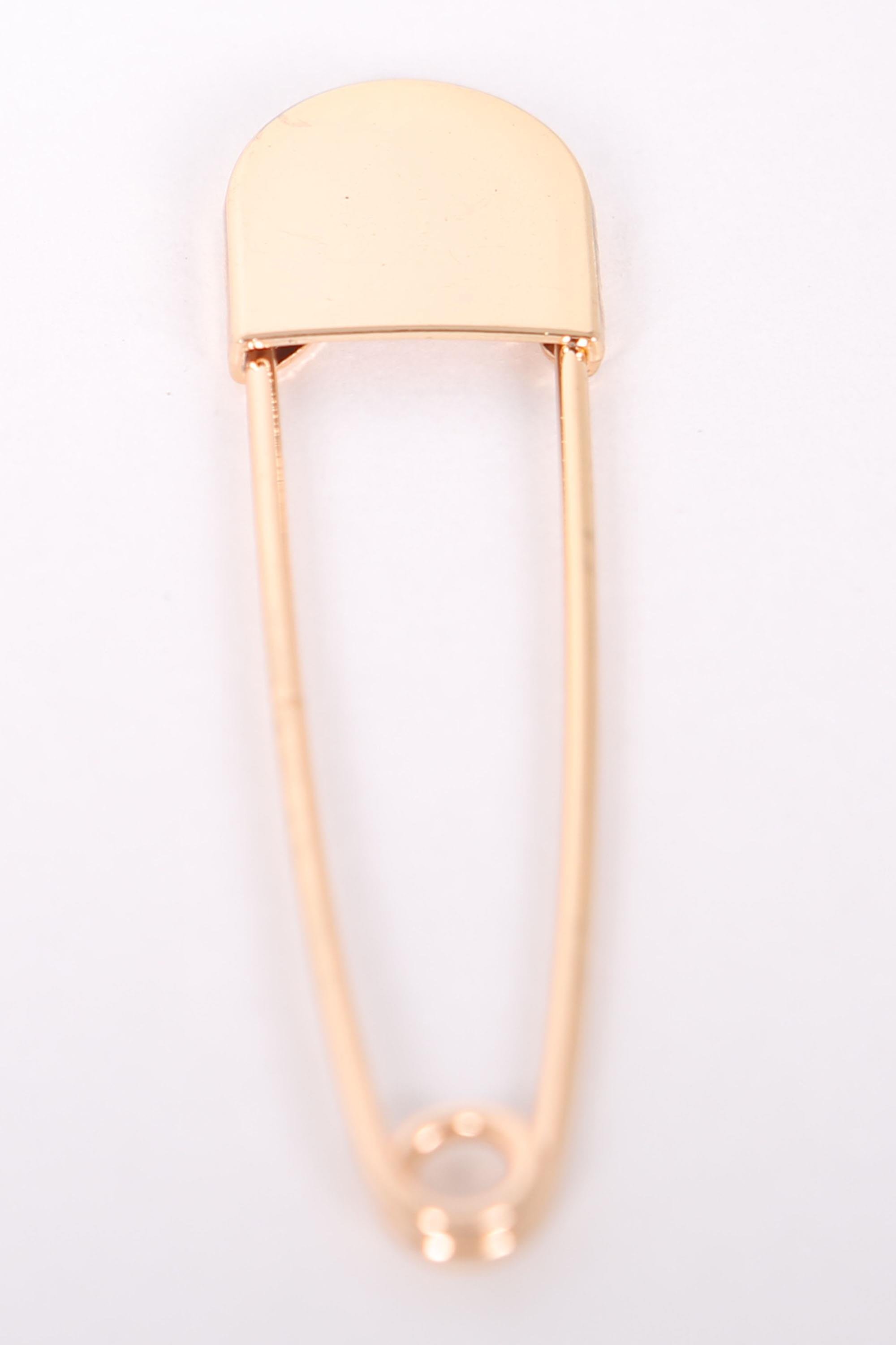 Trend42plus Yaka Altın İskoç İğne Broş