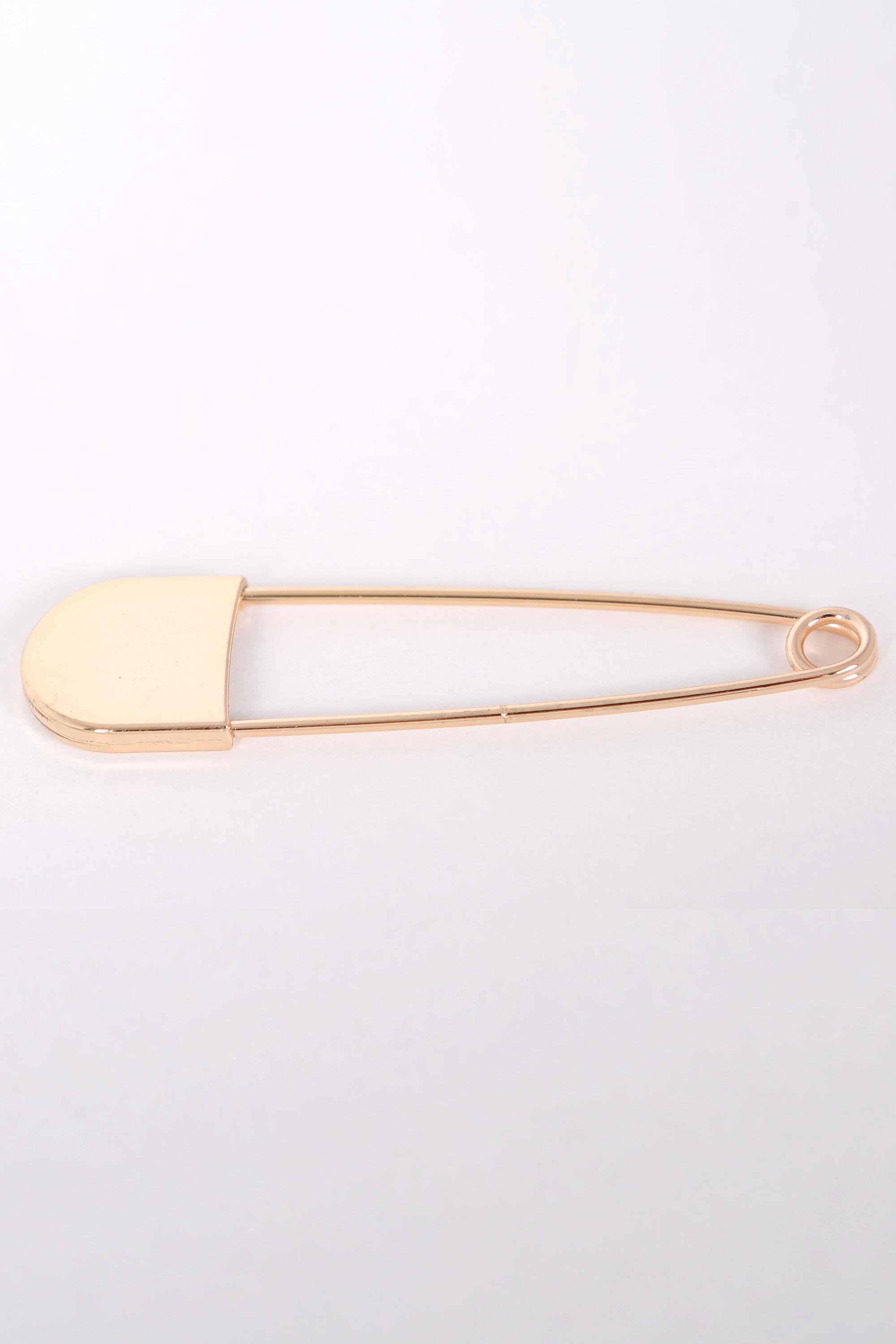 Trend42plus Yaka Altın İskoç İğne Broş