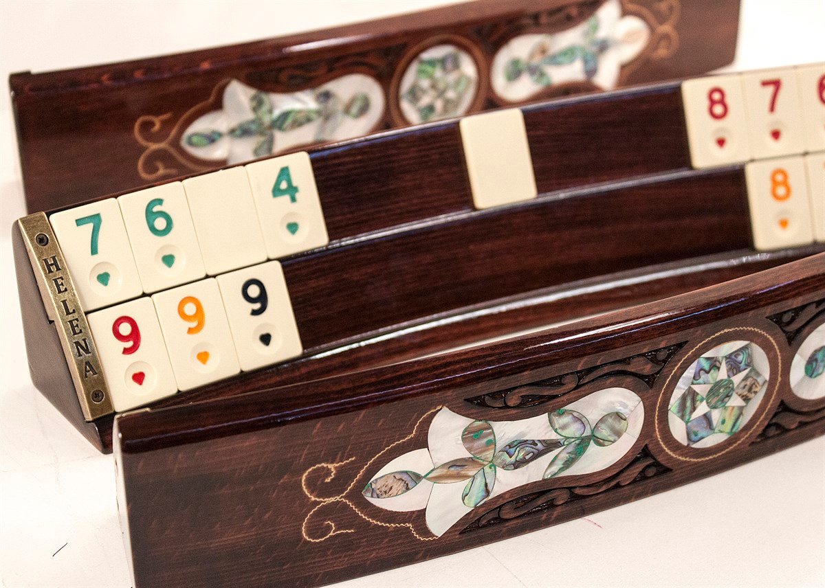 ABALONE OVAL OKEY (BEYAZ - YEŞİL SEDEF)Helena Wood Art4550